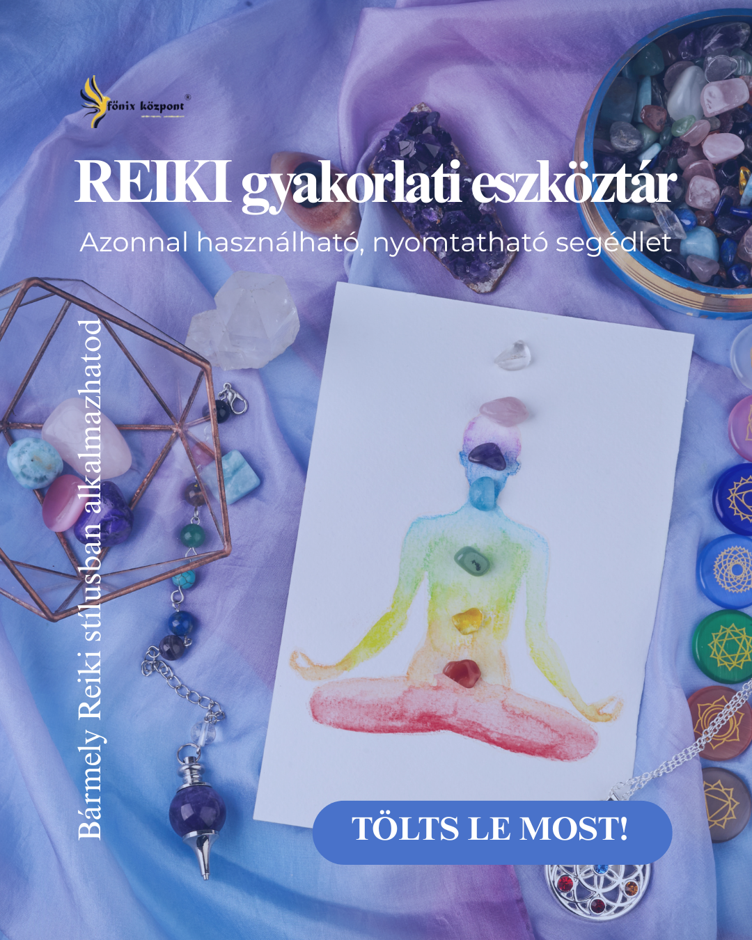 Reiki gyakorlati eszköztár – 12 letölthető PDF-segédanyag kezdőknek és haladóknak